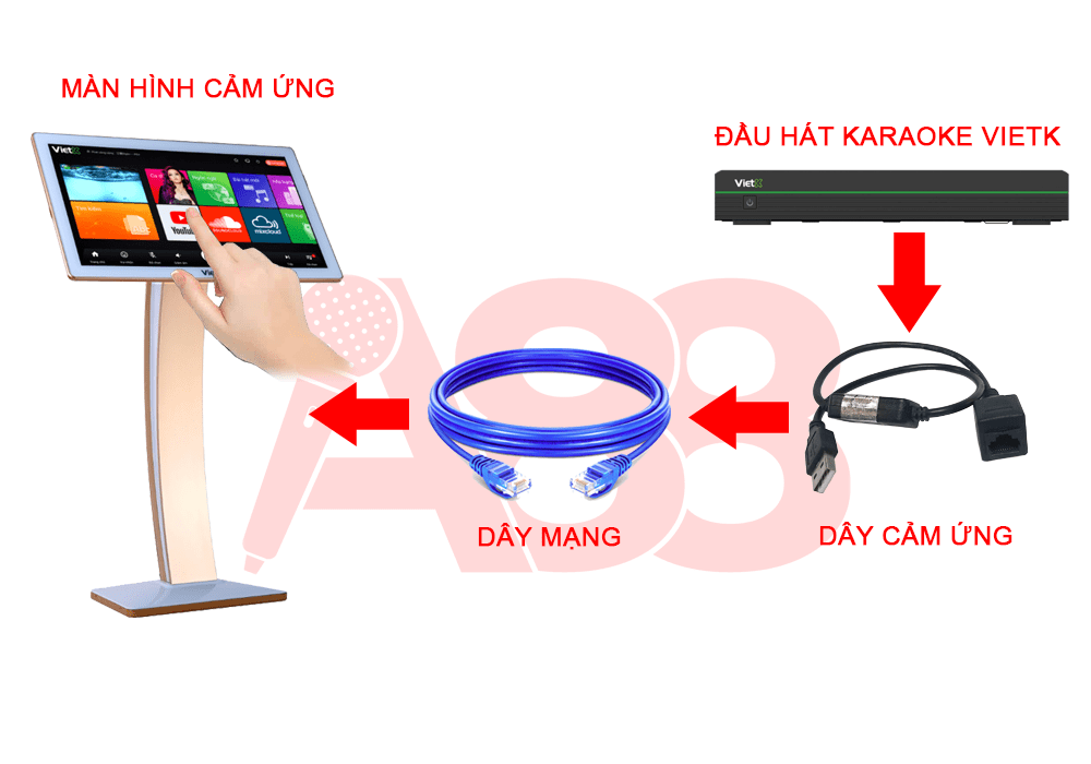 dây key cảm ứng vietk
