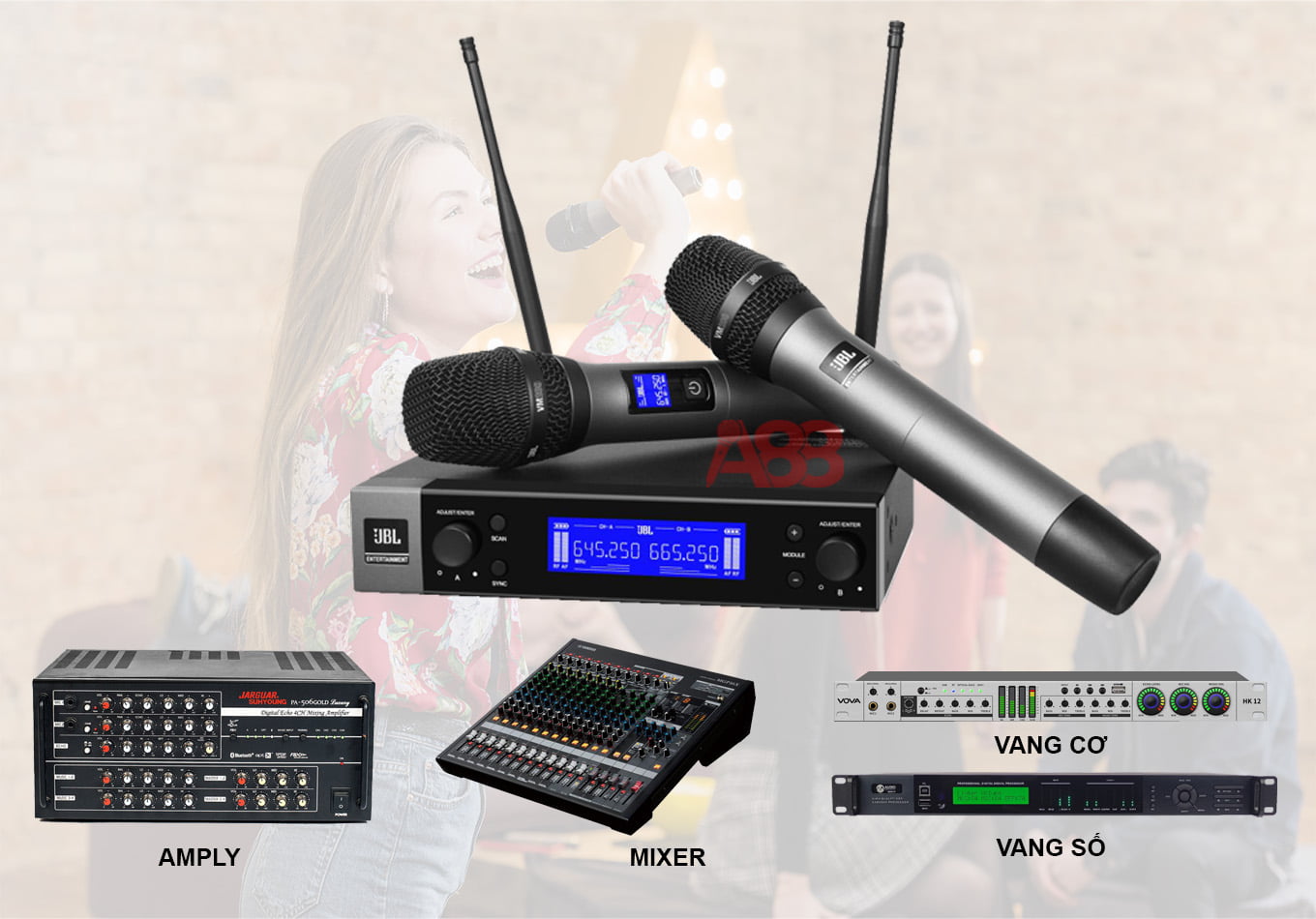 micro không dây jbl vm200 micro không dây jbl vm200