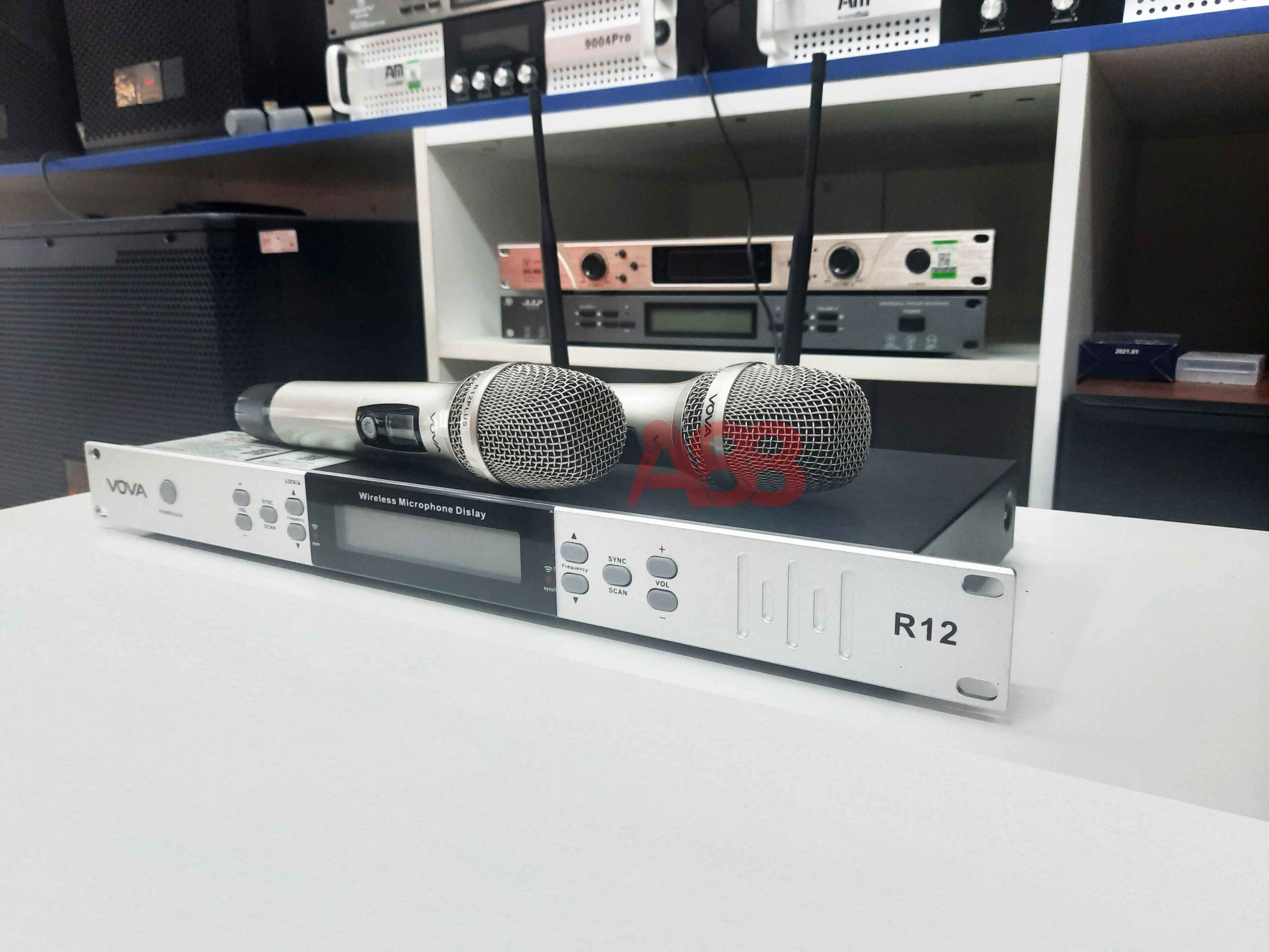 micro không dây vova r12