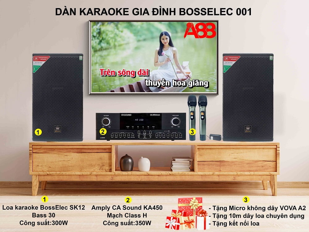 dàn karaoke gia đình bosselec 001