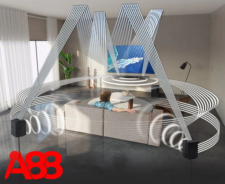 Sử dụng ba micro tạo âm thanh vòm