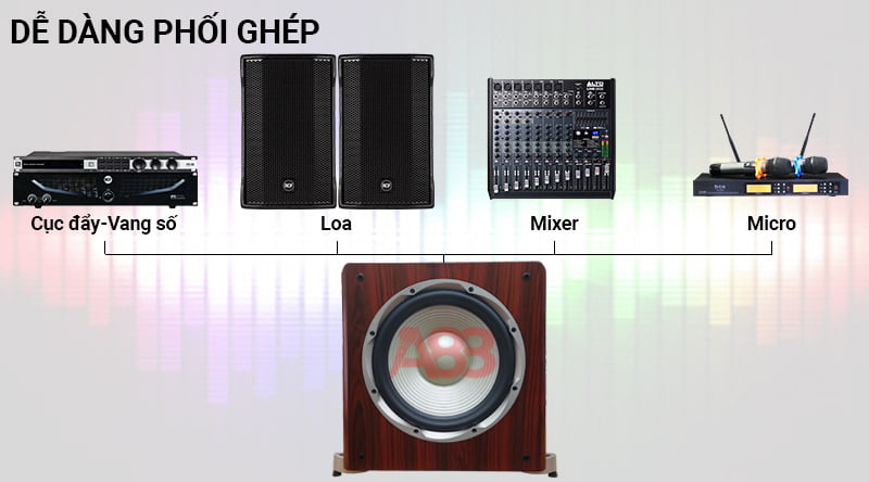 Loa sub điện TrueSound HK 12