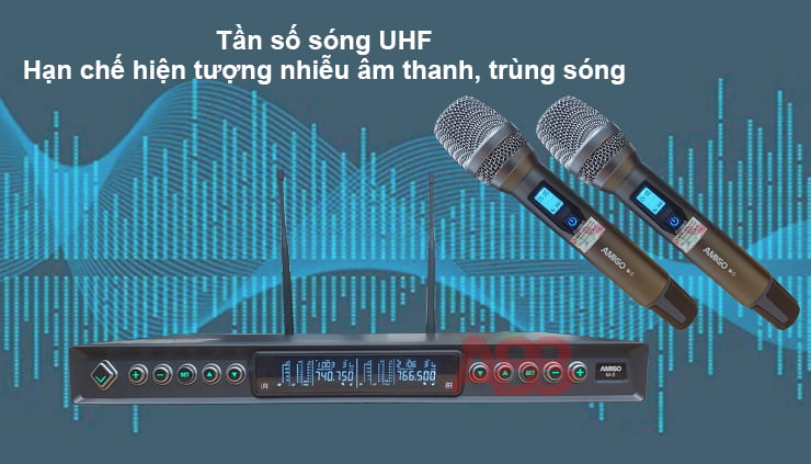 micro không dây amigo m5