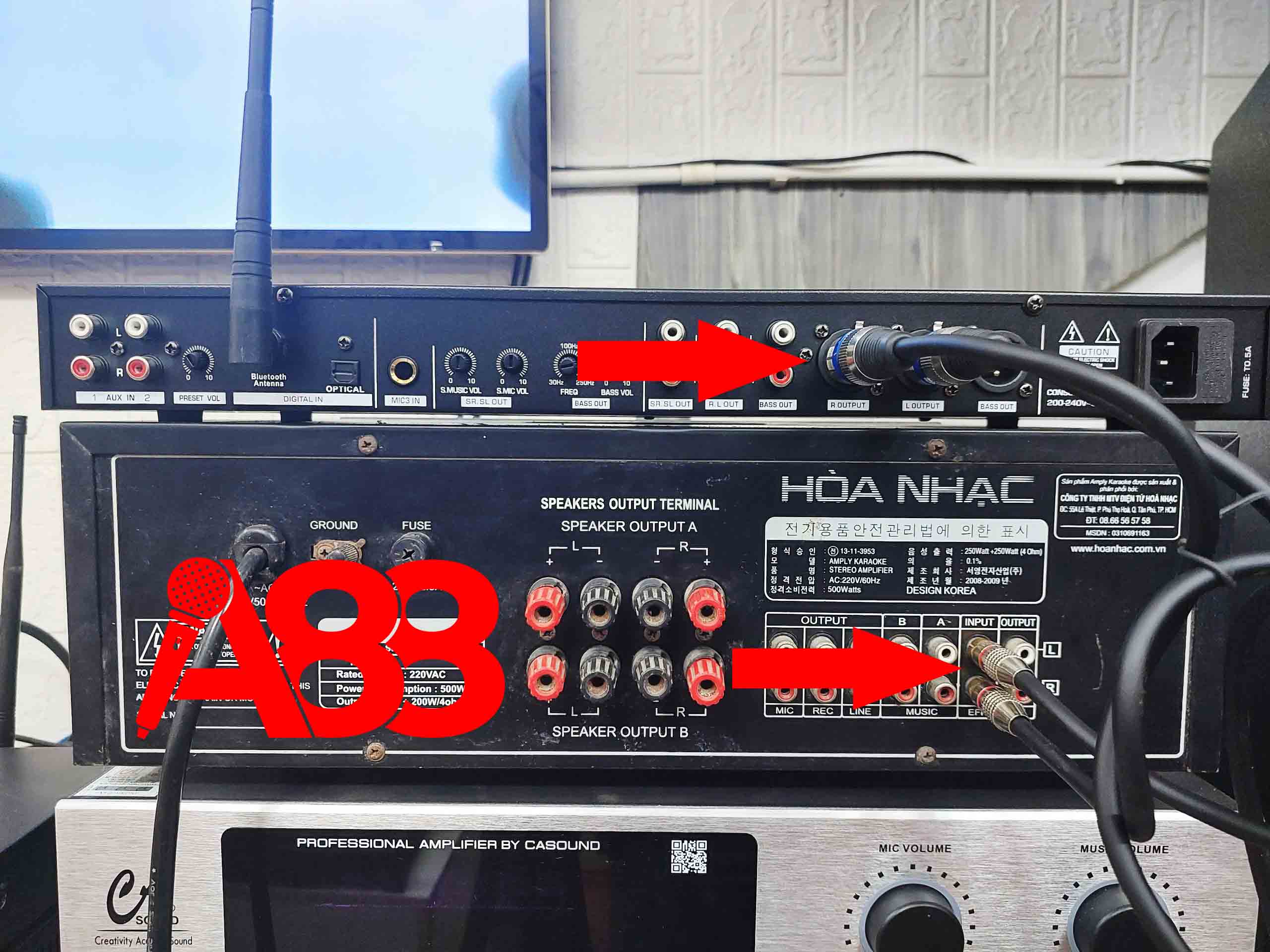 cách kết nối vang cơ với amply cách kết nối vang cơ với amply