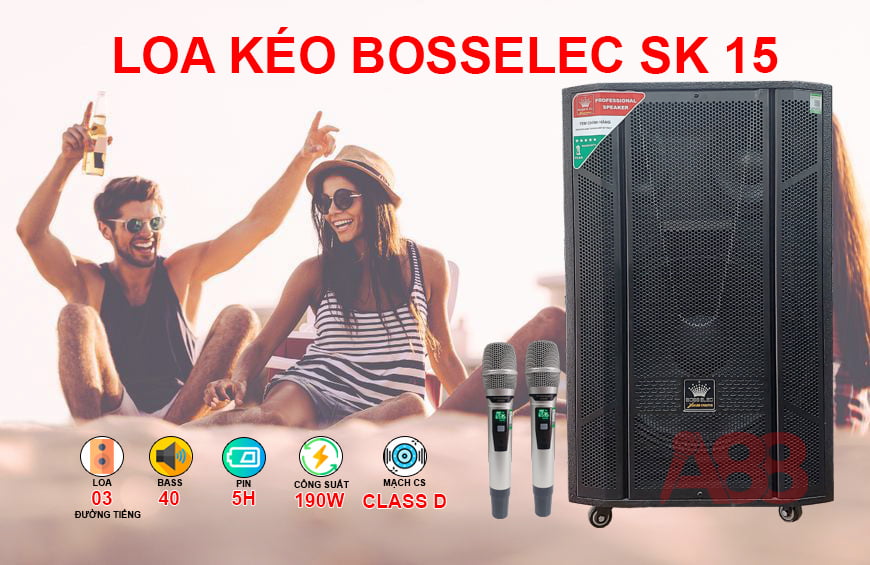 Loa kéo BossElec SK 15