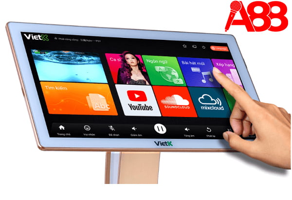 Màn hình cảm ứng karaoke cũ  Màn hình cảm ứng karaoke cũ