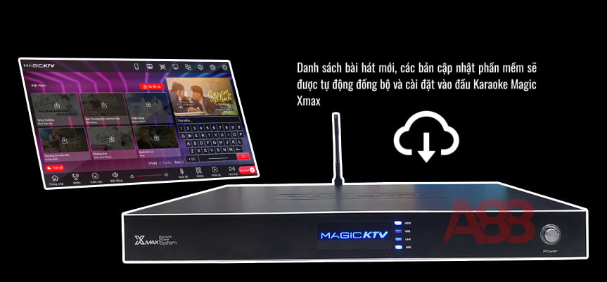 Đầu karaoke MagicKTV X Max 4T
