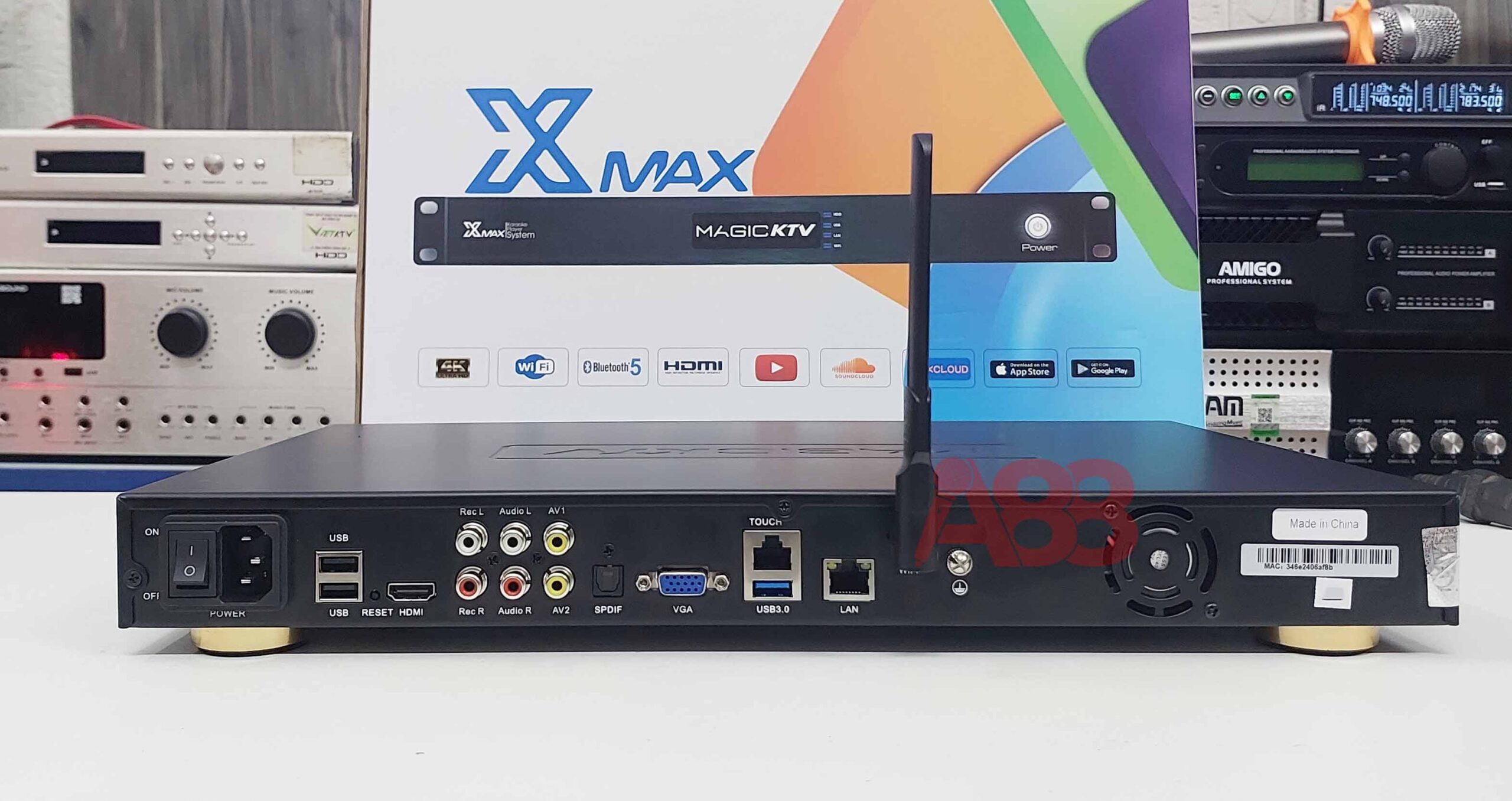 Đầu karaoke MagicKTV X Max 4T