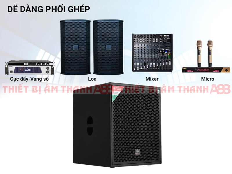 Loa sub hơi BossElac BE 118