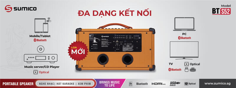 Loa xách tay Sumico BT S52