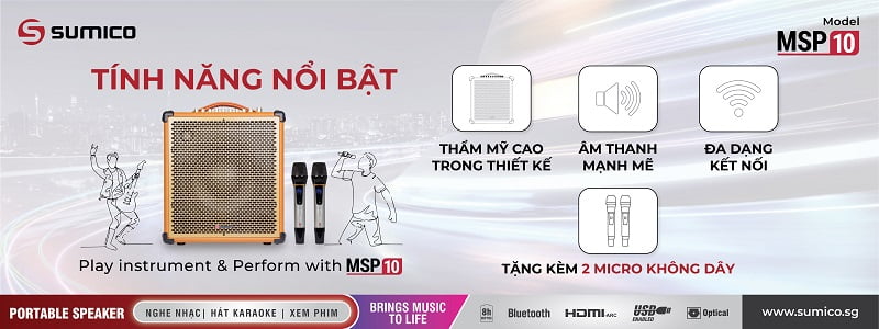 Loa xách tay Sumico MSP 10