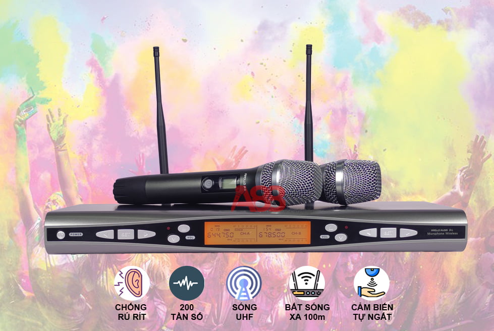 Micro không dây Apollo P6 chống hú