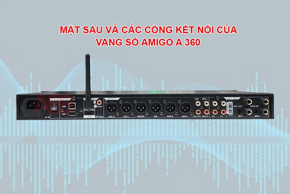 Vang số Amigo A360