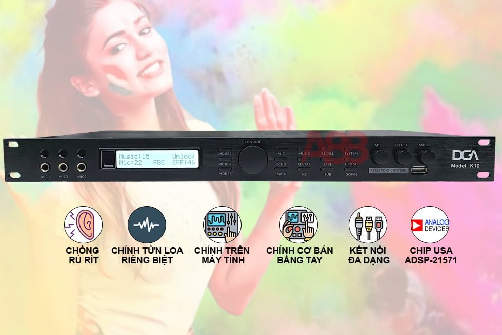 Vang số DGA K10
