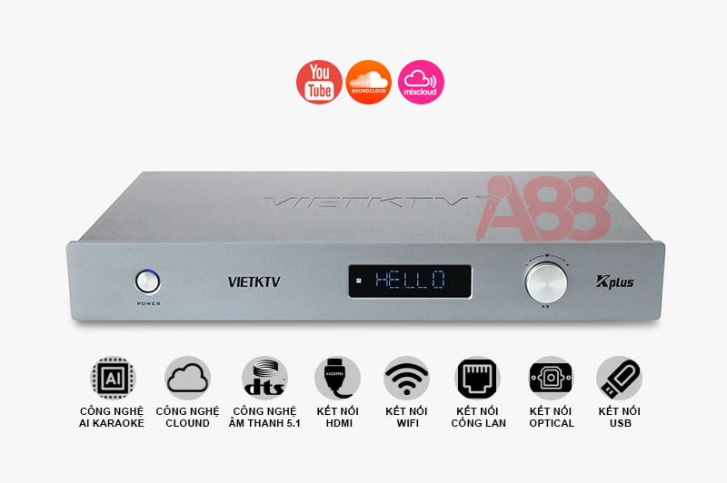 Đầu karaoke VietKTV Kplus 6T