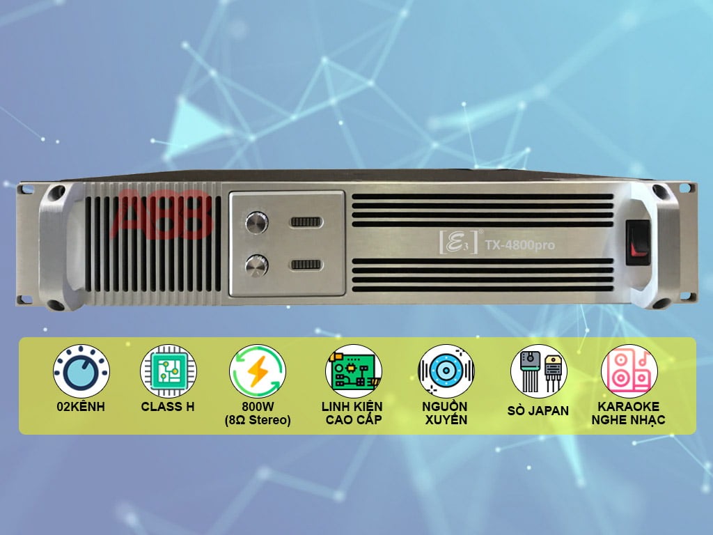 Cục đẩy công suất E3 TX 4800pro