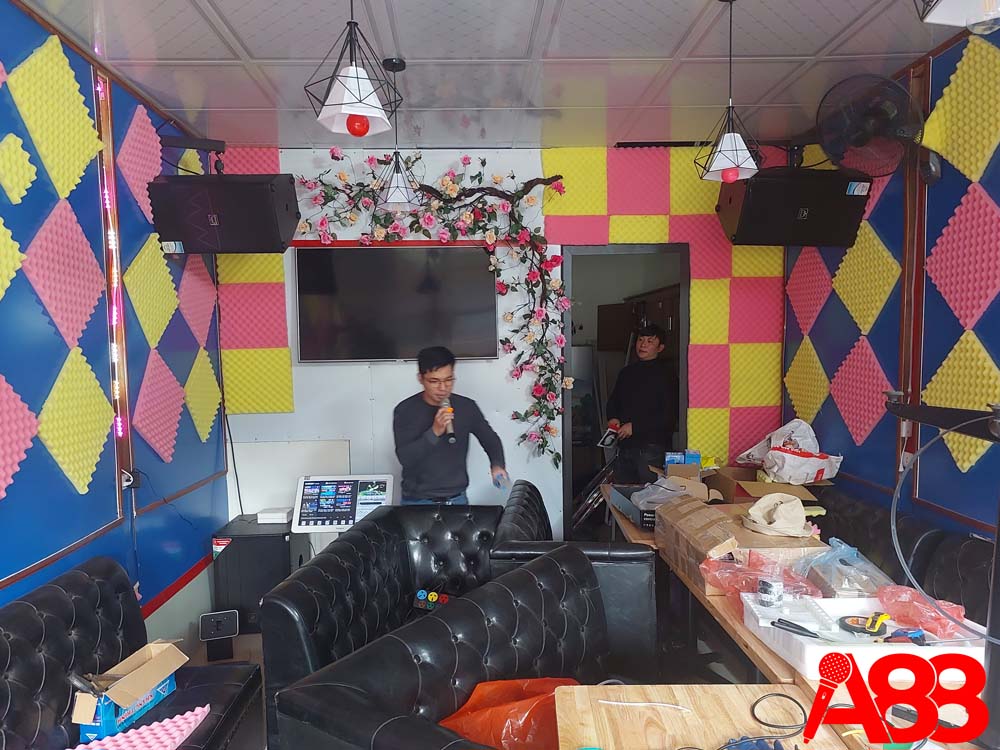 Lắp đặt dàn karaoke cafe ở cầu giấy hà nội