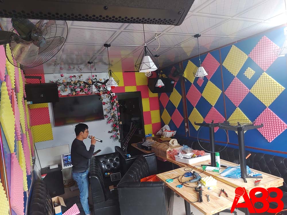 Lắp đặt dàn karaoke cafe ở cầu giấy hà nội