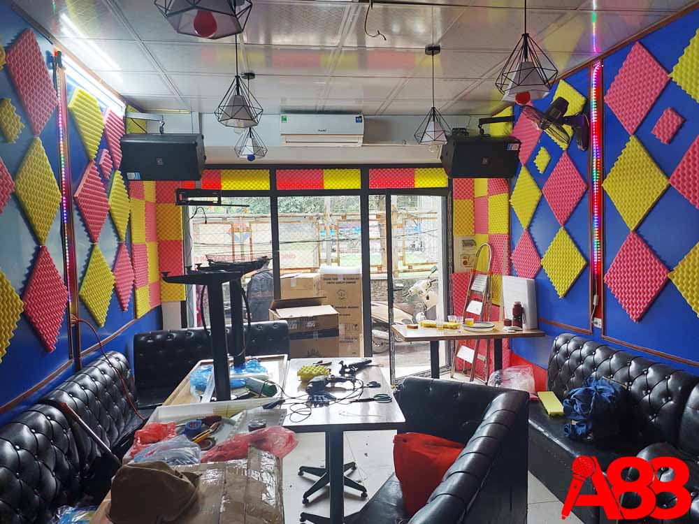 Lắp đặt dàn karaoke cafe ở cầu giấy hà nội