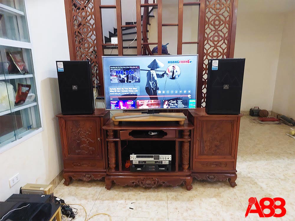 Lắp đặt dàn karaoke gia đình ở thạch thất hà nội