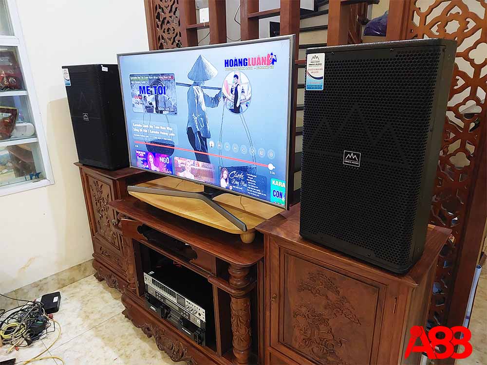 Lắp đặt dàn karaoke gia đình ở thạch thất hà nội