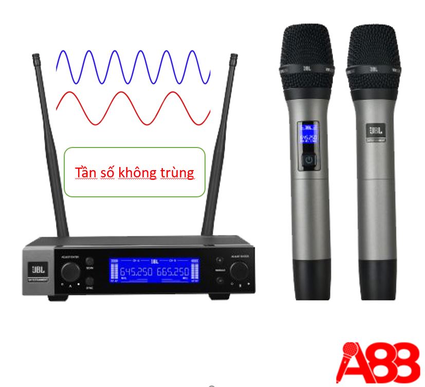 Tần số giữa đầu thu và micro không trùng khớp
