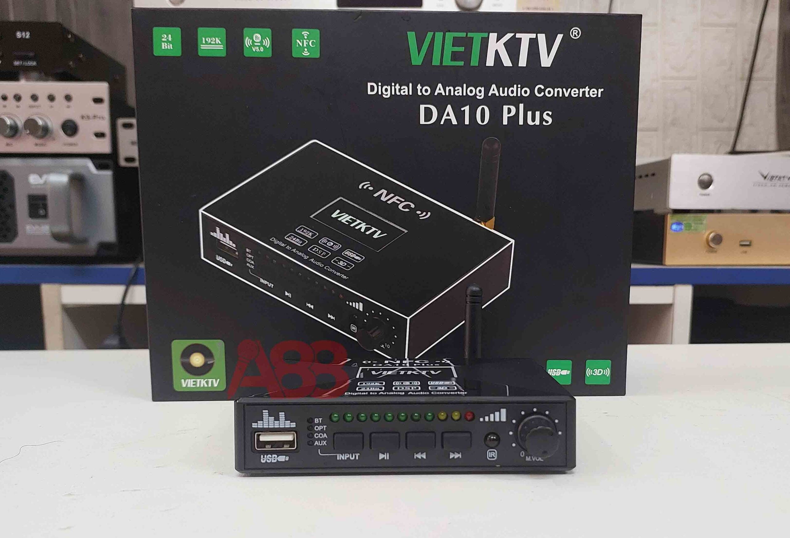 Bộ giải mã âm thanh VietKTV DA10 Plus