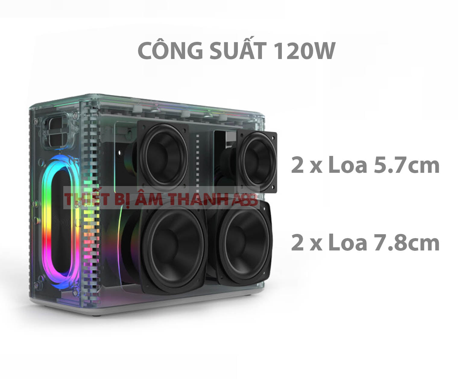 Loa xách tay VietK Amazing V120