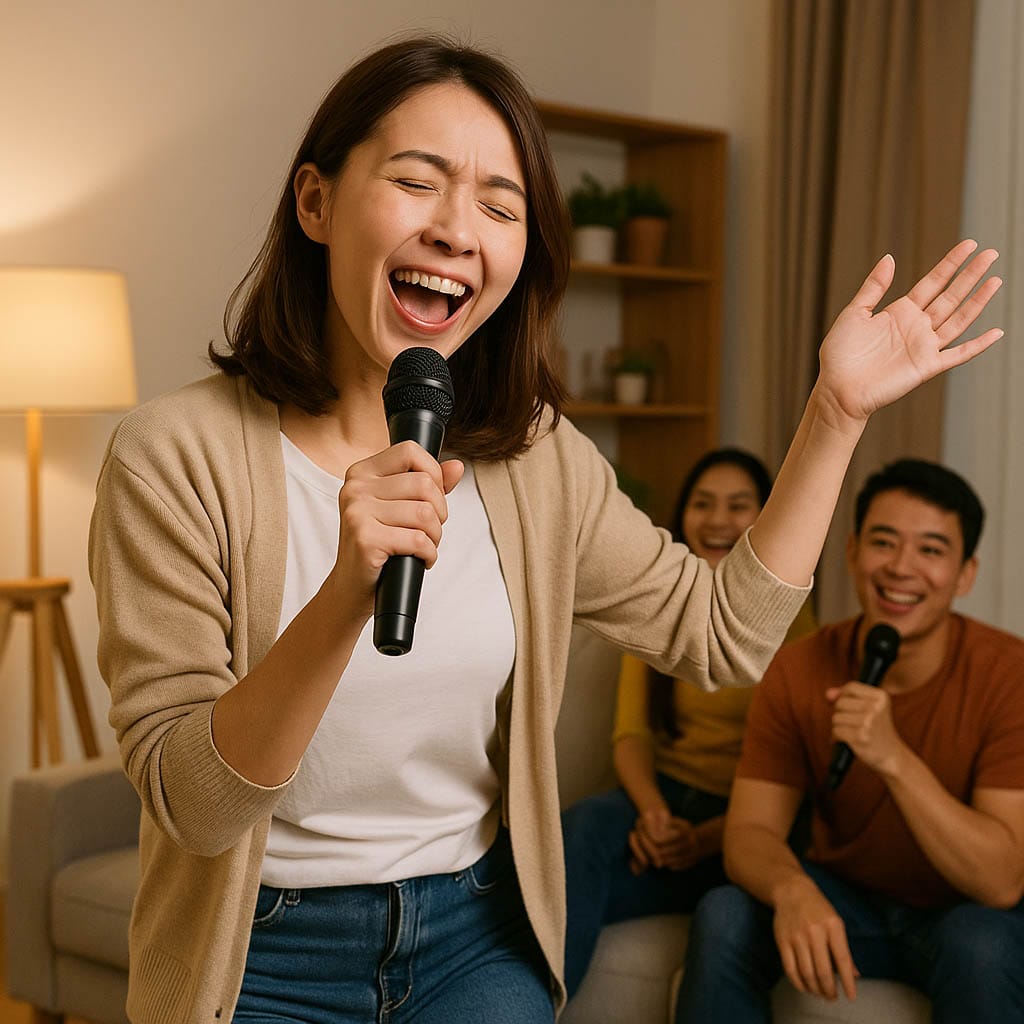 Hát karaoke có ích lợi gì