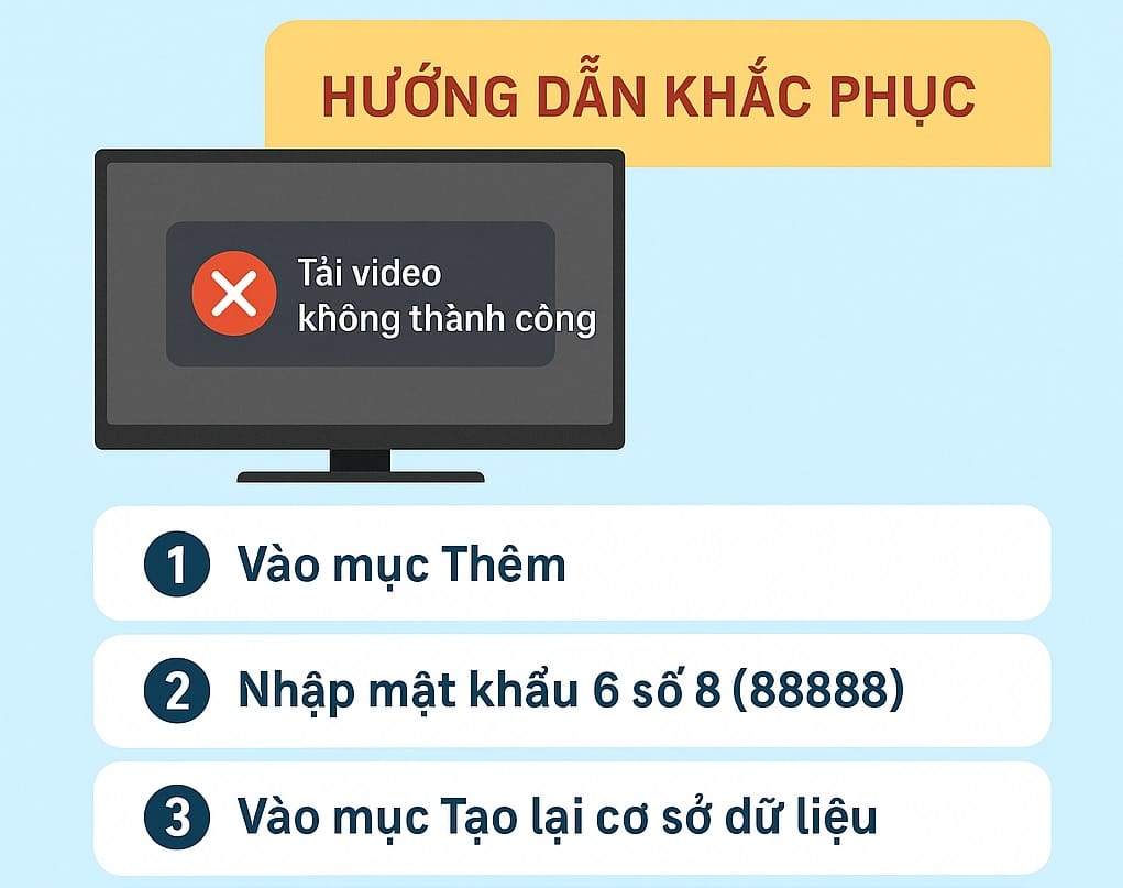 không chọn được bài hát trong ổ cứng trên đầu VietK