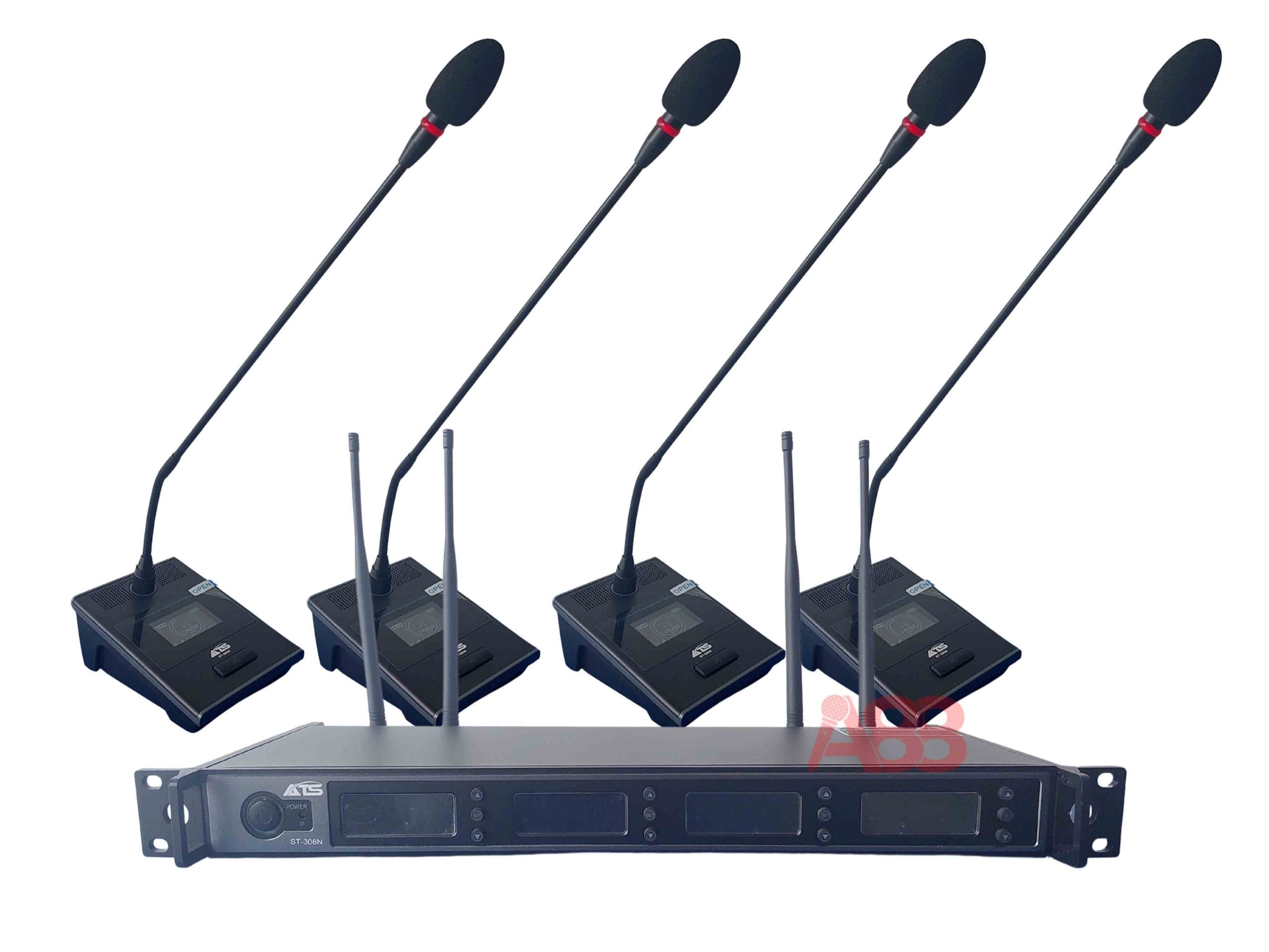 Micro cổ ngỗng không dây ATS ST-308N