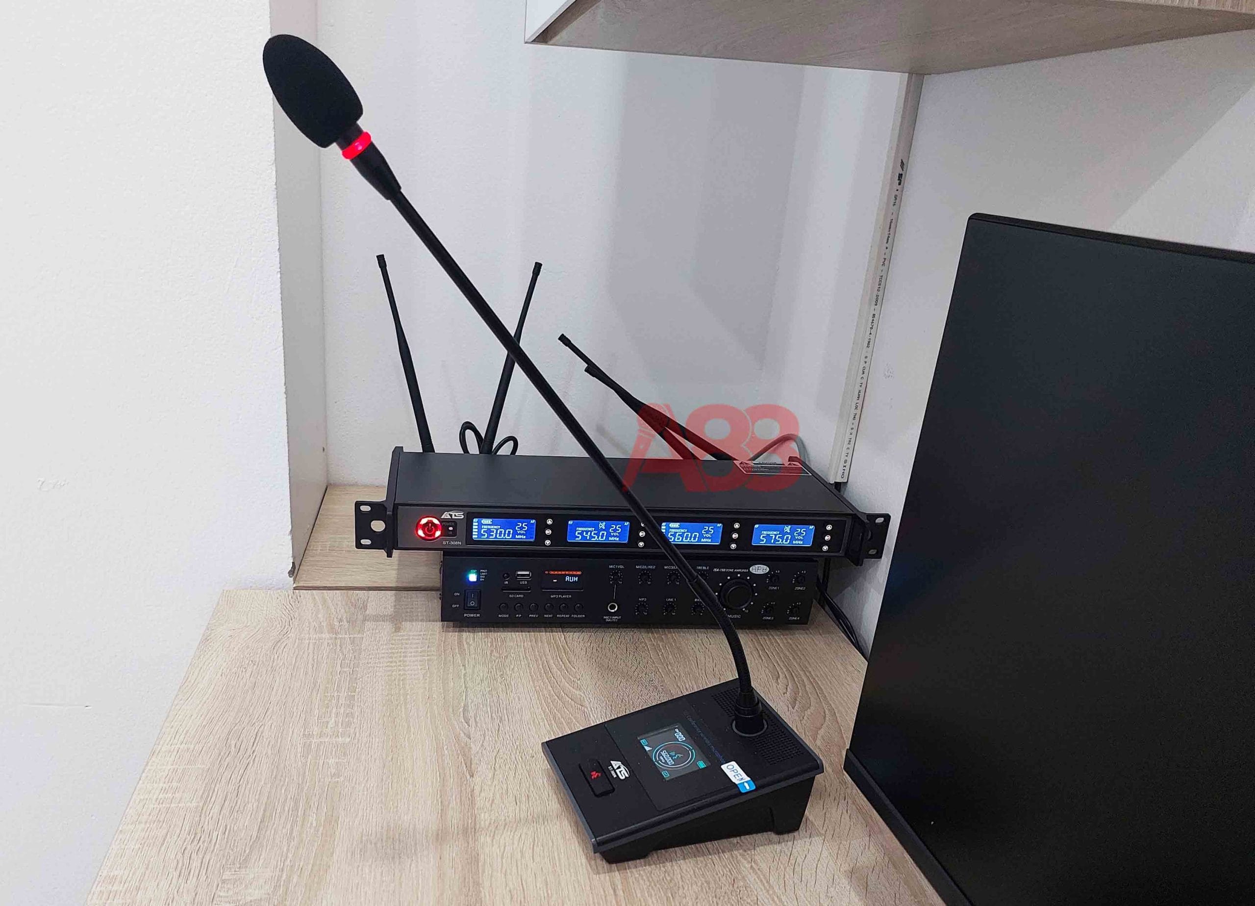 Micro cổ ngỗng không dây ATS ST-308N