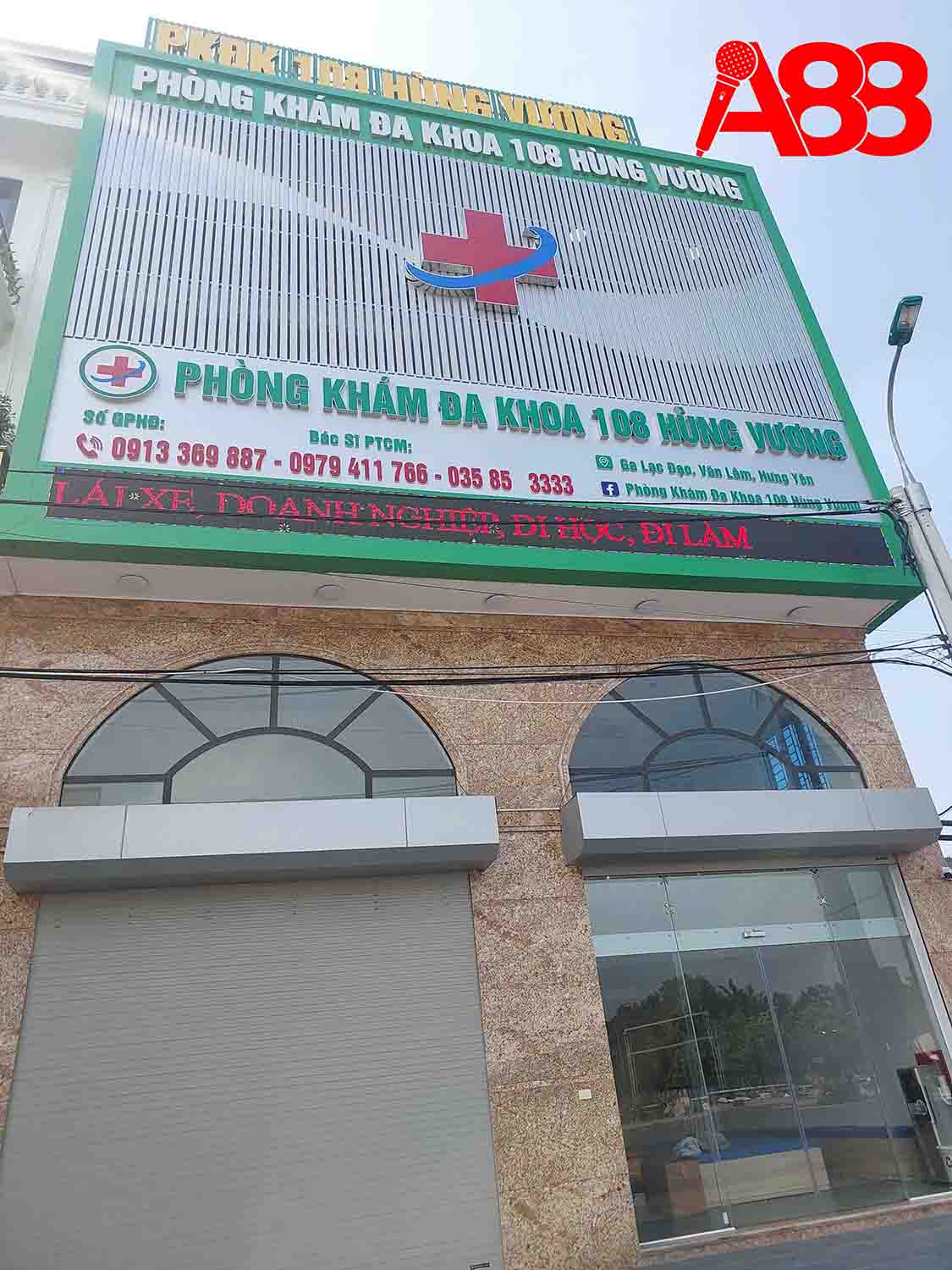 lắp đặt âm thanh phòng khám