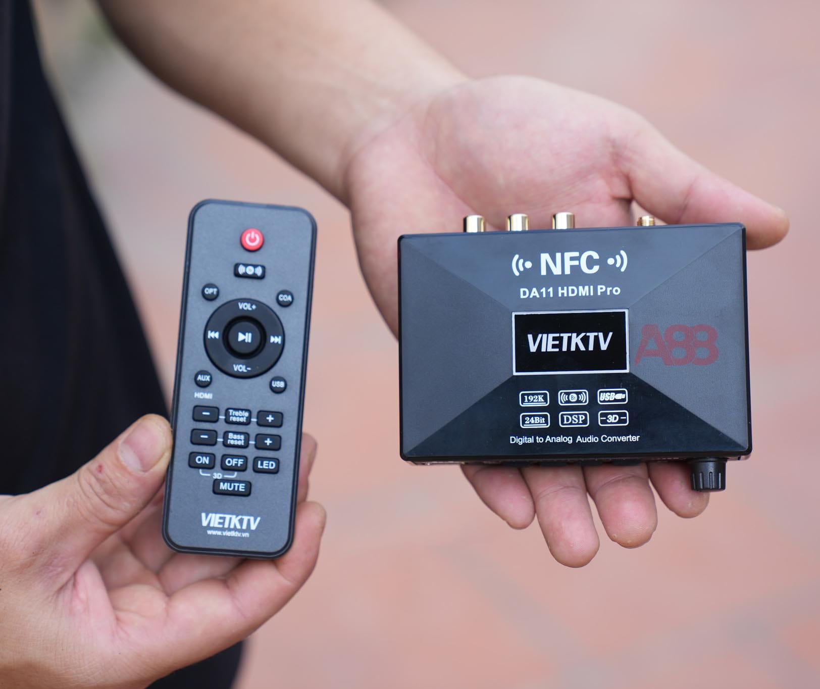 Bộ giải mã âm thanh VietKTV DA11 HDMI Pro