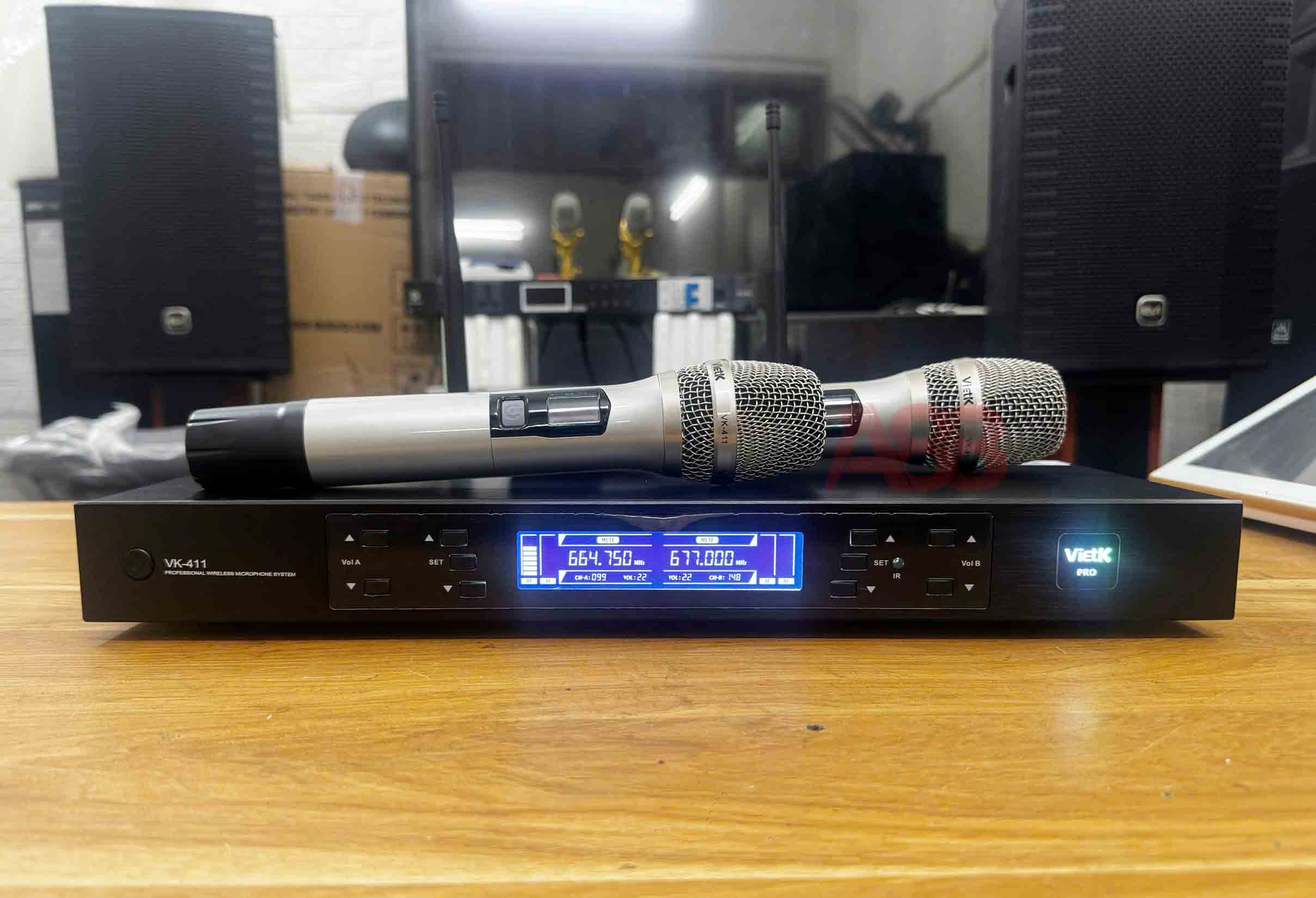 Micro không dây VietK VK-411 Pro Micro không dây VietK VK-411 Pro
